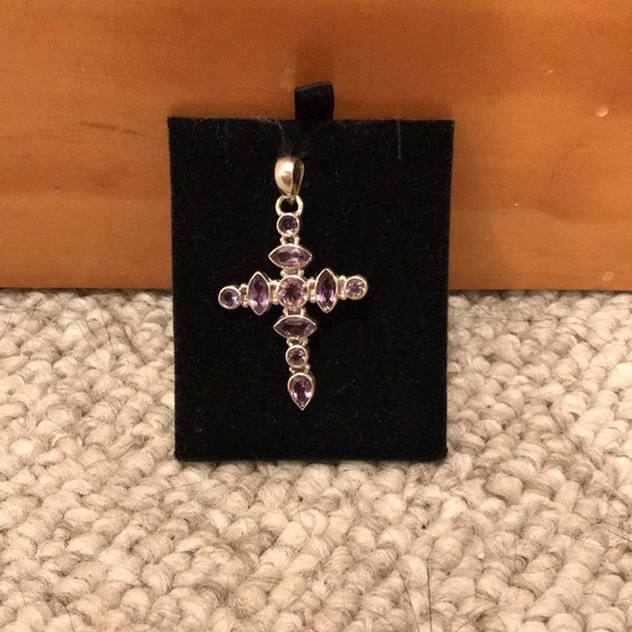 Amethyst Cross - Picture 5 of 7